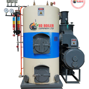 internal furnace wastage (jhut) fired vertical steam boiler